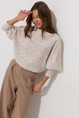 Джемпер LYUSHe 4277 бежевый