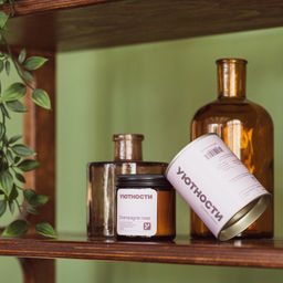 Свеча ароматическая 100мл Champagne rose - Уютности фото 7