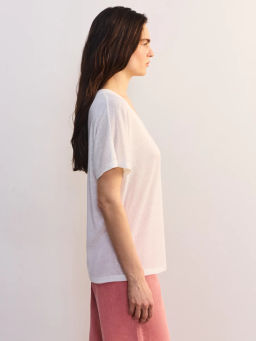 Полупрозрачная футболка прямого кроя ZR2605023423-2 / Zarina