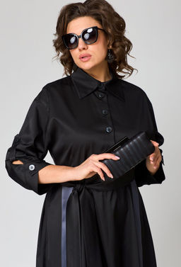 Платье EVA GRANT 7176А черный