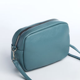 Сумка кросс-боди на молнии, цвет голубой - Simaland фото 2