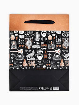 Пакет ламинированный двухсторонний Самый крутой, L 31?40?11.5 см