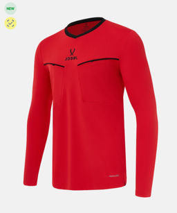 Лонгслив судейский Jogel DIVISION PerFormDRY Referee LS Tee 2.0, красный R1