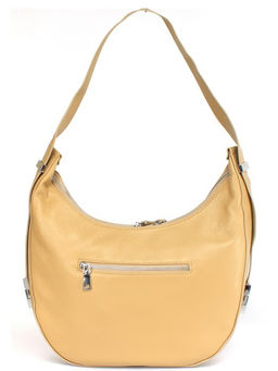 Сумка женская натуральная кожа GU 163-8537, 1отд+еврокарм, бежевый SALE 260168 - Adelia фото 2