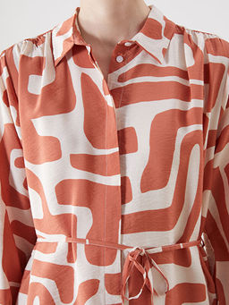 Desenli Kad?n G?mlek Tunik