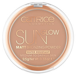 Пудра компактная Sun Glow Matt Bronzing Powder с эффектом загара матирующая, 035 Universal Bronze 902897