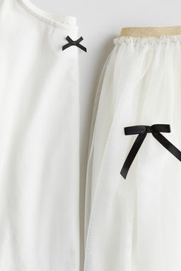 Conjunto de top y falda de tul - H&m фото 2