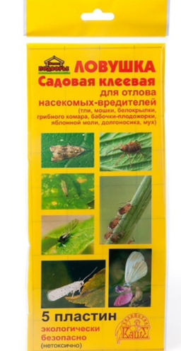 Ловушка от садовых вредителей 4 пластин (1/60)