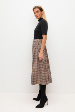 ЕВТ 7020/кунжут,гусиная лапка юбка жен