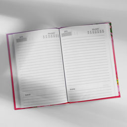 Набор ежедневник А5, 80 л. и ручка «Тюльпаны 8 марта»