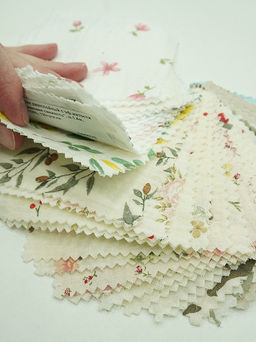 Комплект образцов Муслин принт №1 - Купава фото 2