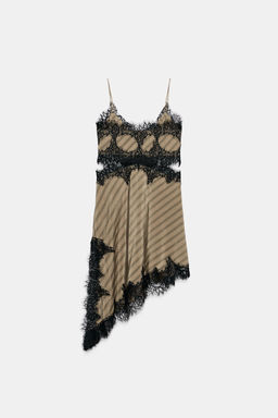 VESTIDO LENCERO CUT OUT ZW COLLECTION / Vis?n - Zara фото 7