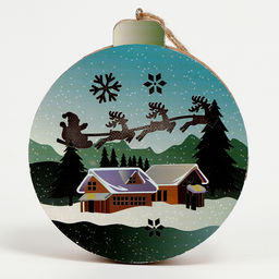 Декор с подсветкой В ожидании чуда, 12 11 2.5 см - Simaland фото 3