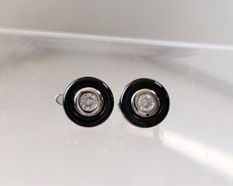 Серьги с керамикой