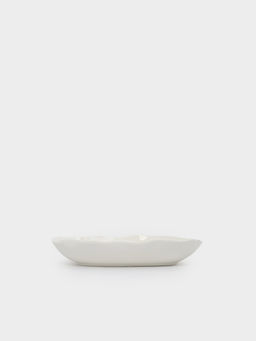 Тарелка суповая, 22х4 см, 600 мл, фарфор P, белая, Волнистый край, White ocean - Anna lafarg фото 5