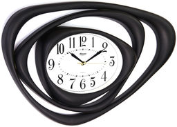 Настенные часы Mirron ассиметричные черные S99ABL