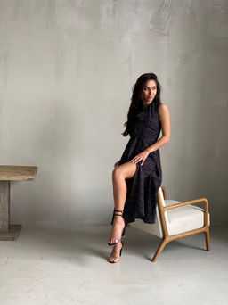 Платье, как из к/ф Красотка, чёрное в горошек - Martichelli фото 17