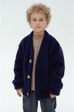 Кардиган детский цвет Индиго Кардиган детский цвет Индиго
