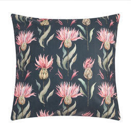 Наволочка декоративная Этель Артишок 40х40 см, велюр, 100% п/э