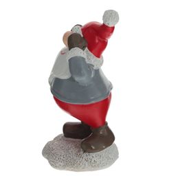 Фигурка декоративная "Дед мороз", L6 W5 H10,5 см, 3в.