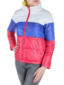 9023 WHITE/BLUE/RED Куртка демисезонная ZJW - Fashion фото 3