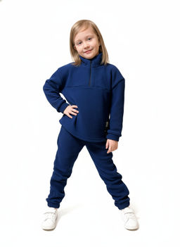 Костюм "КД-125" синий, флис