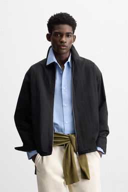 TECHNICAL OVERSHIRT WITH ZIP - Zara фото 9