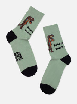 Цена за 2 пары. Носки мужские БРЕСТСКИЕ НОСКИ МУЖСКИЕ 2155 СМФ "Жил-был пес" (средней длины)