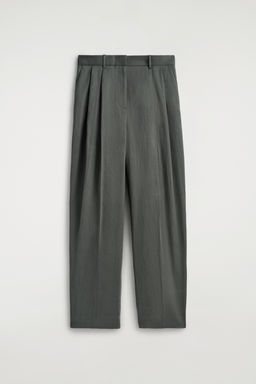 PANTAL?N WIDE LEG FLUIDO RELAXED FIT - H&m фото 2