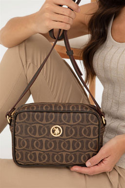 Женская коричневая сумка через плечо Неожиданная скидка в корзине - U.s. polo assn фото 2