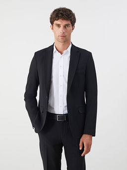 Standart Kal?p Erkek Blazer Ceket