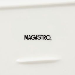 Маслёнка Magistro «Бланш», 16×8 см, фарфор, белая