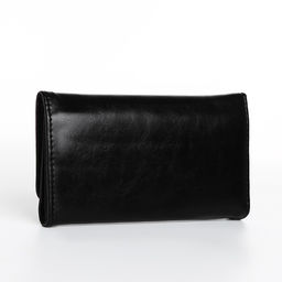 Кошелёк на кнопке, цвет чёрный - Simaland фото 2