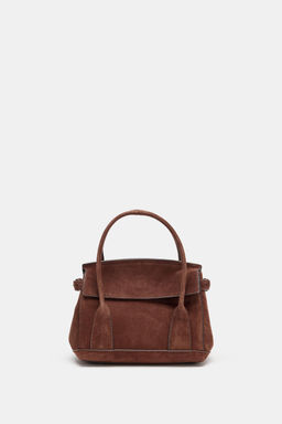 LEATHER MINI CITY BAG - Zara фото 13