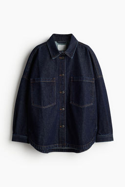 Chaqueta camisera de corte holgado - H&m фото 5