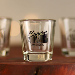 Набор стопок Новогодняя сказка, 3 шт., 50 мл - Дорого внимание фото 5