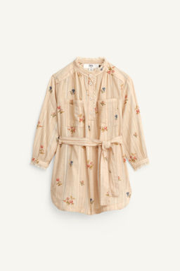 LIMITED EDITION FLORAL PRINT SHIRT DRESS - Zara фото 5