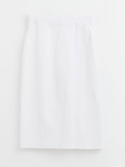 CONTE Юбка A-силуэта с разрезом AMANDA white white
