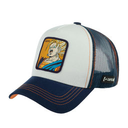 Бейсболка CAPSLAB арт. CL/DBZ3/1/VEG2 Dragon Ball Vegeta (белый / синий)