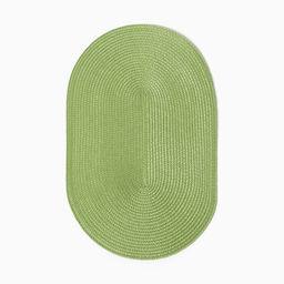 Салфетка сервировочная Доляна  "Овал", цв.зеленый, 45*30 см