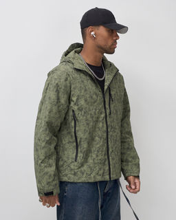 Куртка спортивная MTFORCE мужская весна-осень хаки  фото 5