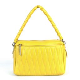 Женская кожаная сумка 2208 Елоу - Cidirro фото 2