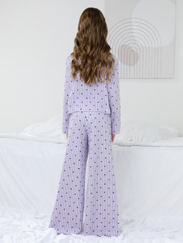 МП 1668/сиреневый Н255.1 пижама для дев