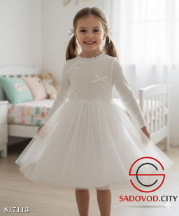 Праздничные нарядные платья в рубчик - Bruno фото 6