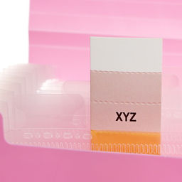 Папка на резинке А65, 12 отделений, узоры розовая пастель - Calligrata фото 5