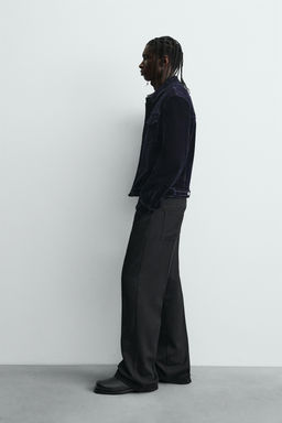 FLARE FIT TWILL TROUSERS - Zara фото 4