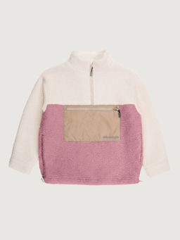 Кофта 4т41826 молочный/камелия