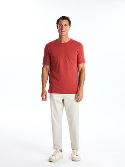 Bisiklet Yaka Penye Erkek Ti??rt