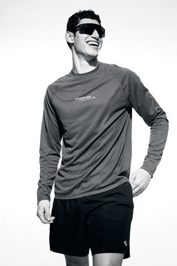 Pantalon corto a media pierna en DryMove - H&m фото 4