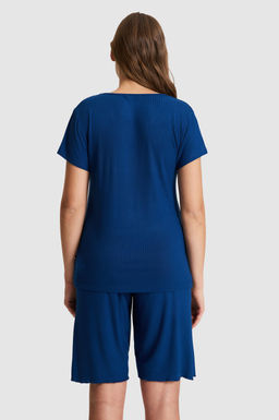 Kad_n _ndigo Pijama Tak_m_